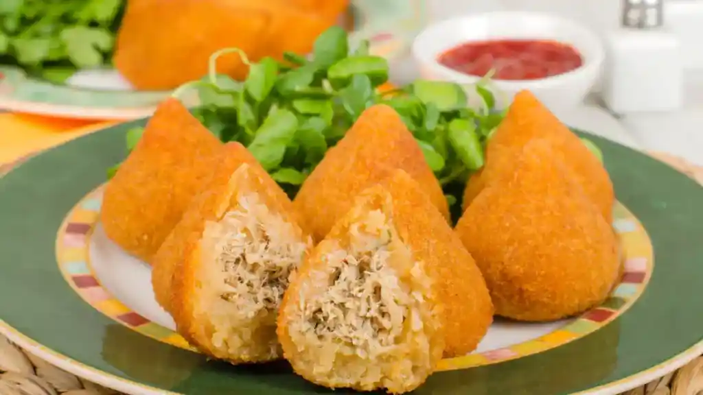 Coxinha Congelada na Air Fryer