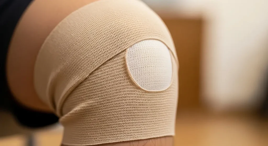 Faixa no joelho ajuda mesmo